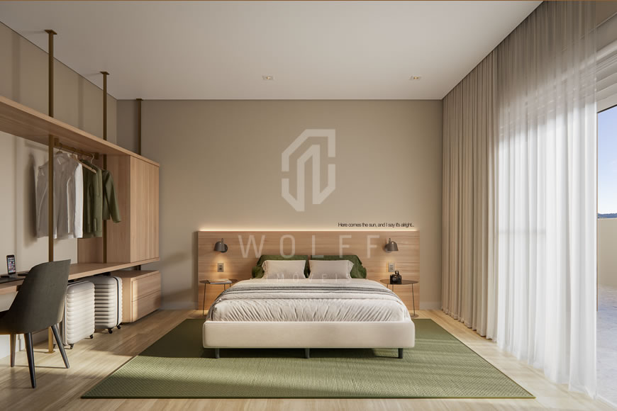 JD1371 - Apartamentos com uma vista incrível