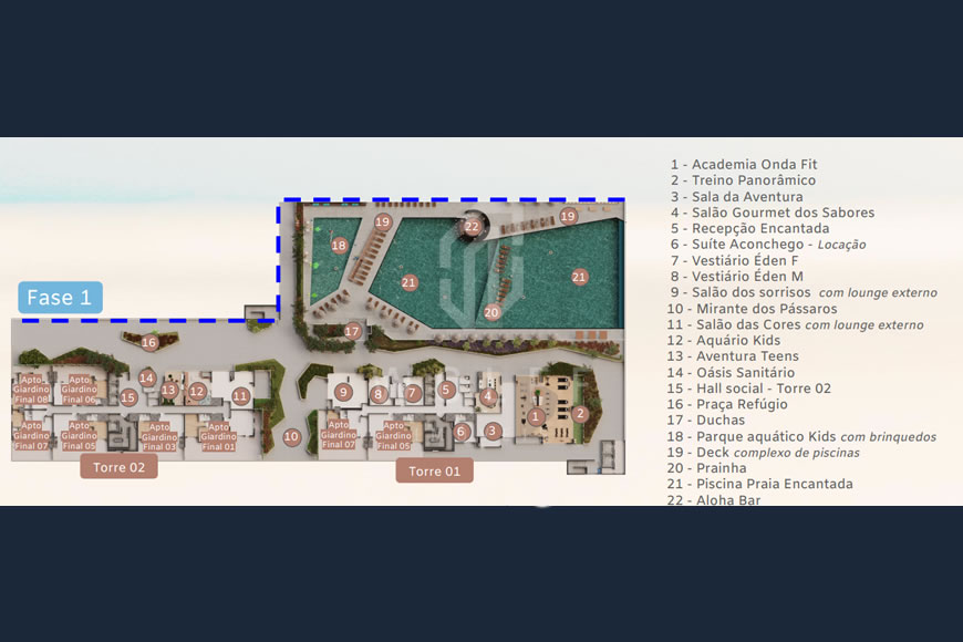 JD1371 - Apartamentos com uma vista incrível