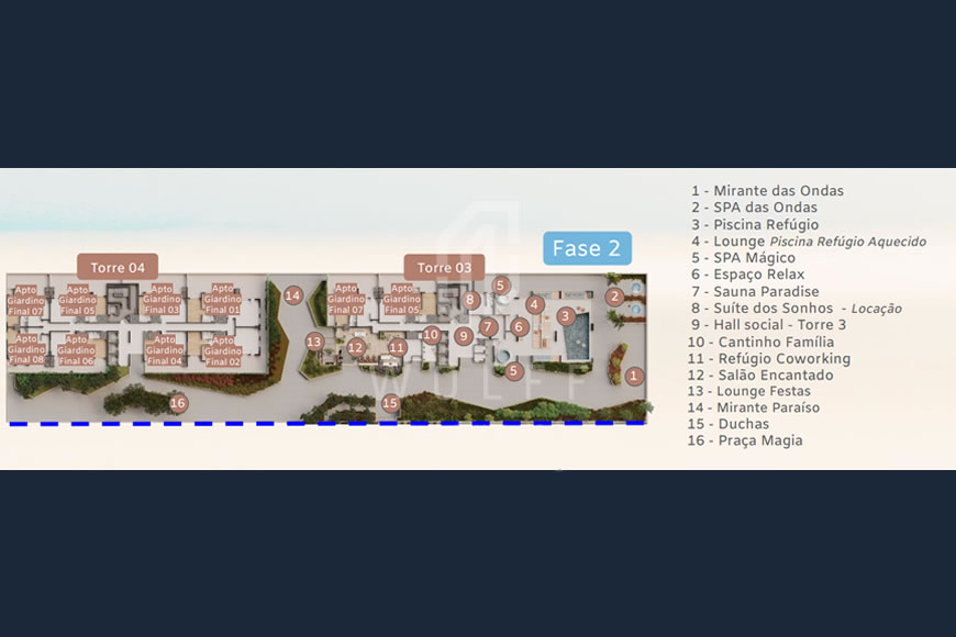 JD1371 - Apartamentos com uma vista incrível