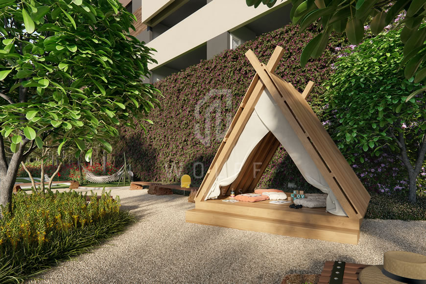 JD1371 - Apartamentos com uma vista incrível