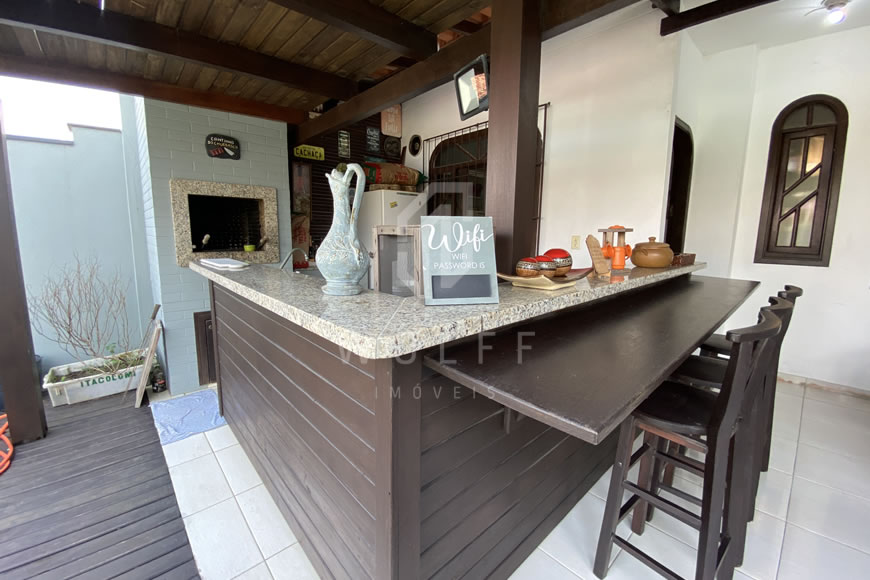 JD1377 - Sobrado Mobiliado com Piscina