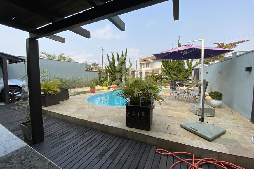 JD1377 - Sobrado Mobiliado com Piscina