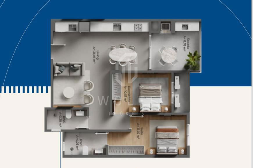 JD1380 - Ametisst Tower - Apartamentos Frente Mar