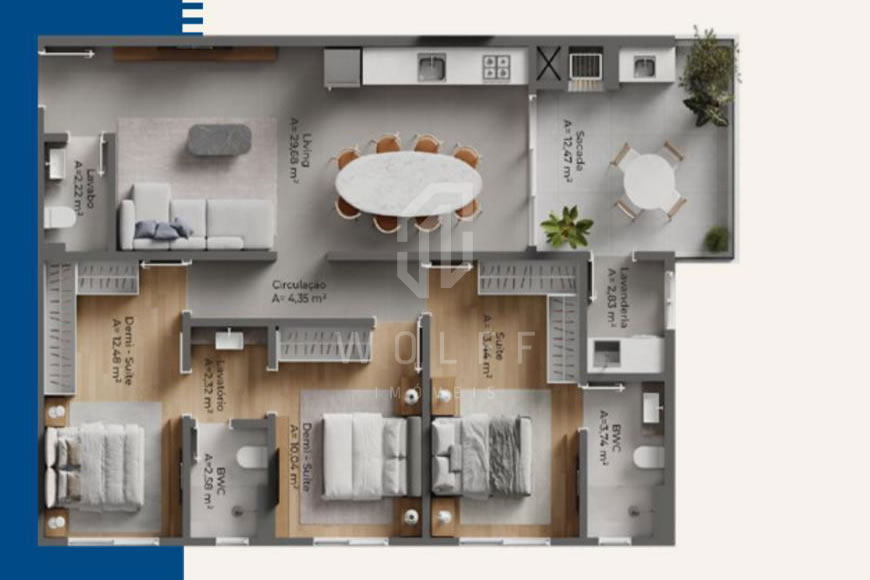 JD1380 - Ametisst Tower - Apartamentos Frente Mar