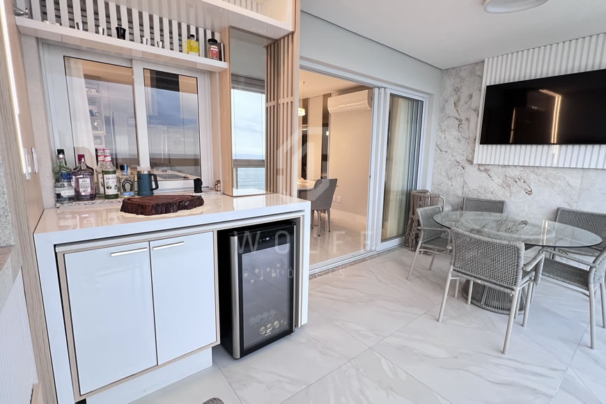 JD1383 - Gran View - Apartamento Finamente Mobiliado 