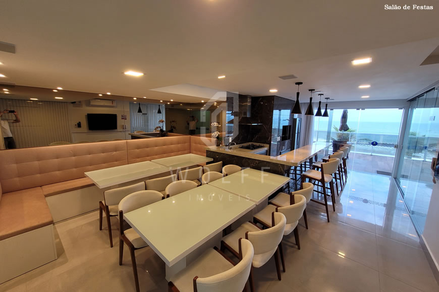 JD1399 - Blue Atlântic - Apartamento Mobiliado Frente Mar 