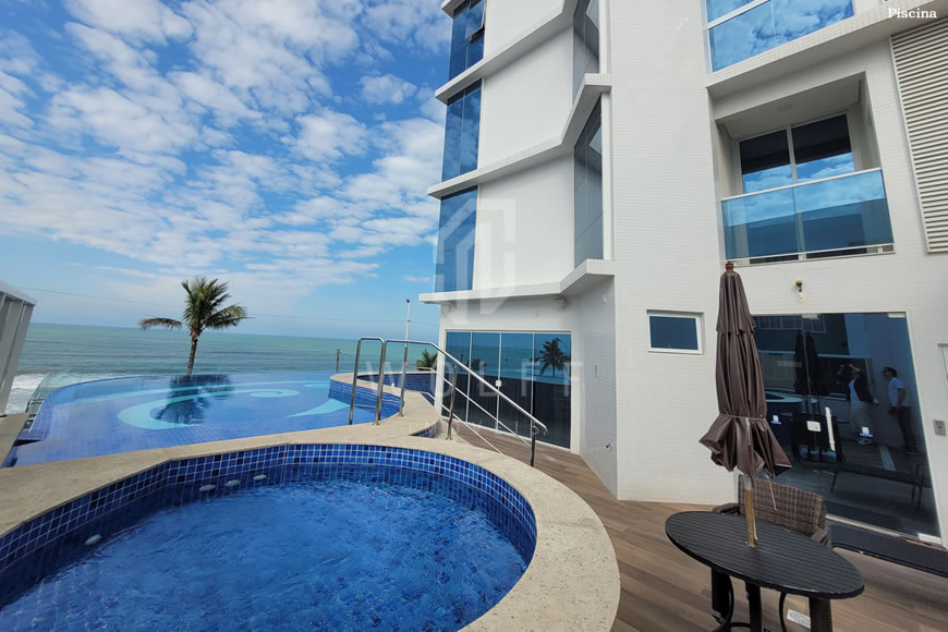 JD1399 - Blue Atlântic - Apartamento Mobiliado Frente Mar 