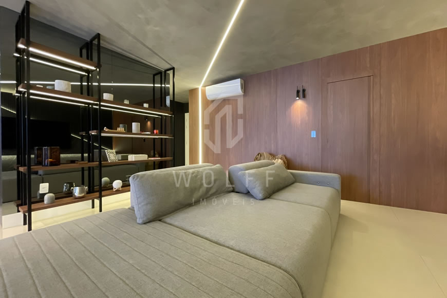 JD1399 - Blue Atlântic - Apartamento Mobiliado Frente Mar 