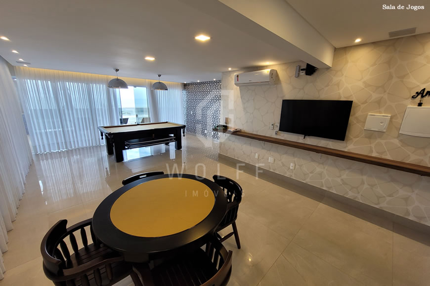 JD1399 - Blue Atlântic - Apartamento Mobiliado Frente Mar 