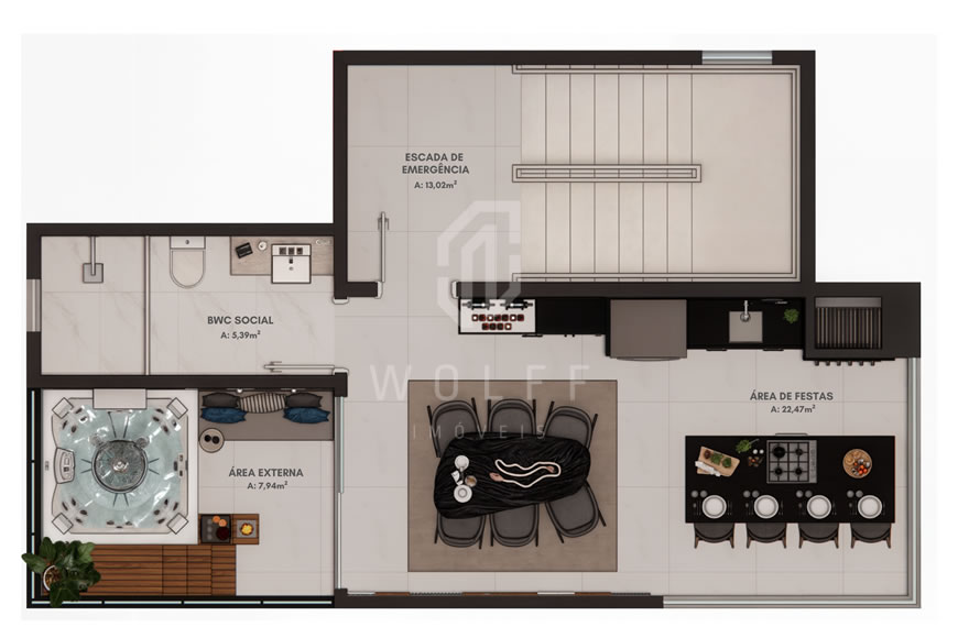 JD1400 - Apartamentos Exclusivos no Itacolomi