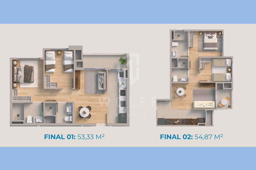 JD1410 - Apartamentos com Excelente Localização