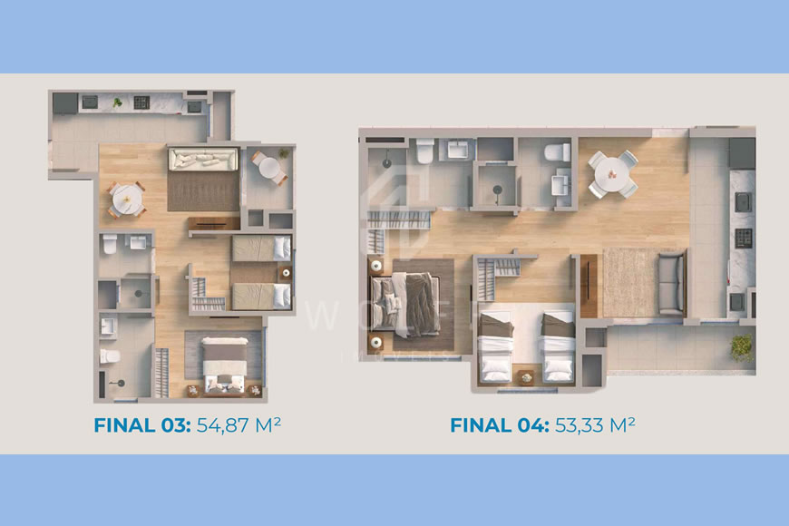 JD1410 - Apartamentos com Excelente Localização