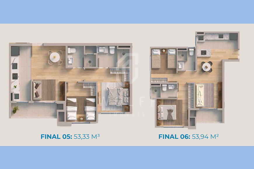 JD1410 - Apartamentos com Excelente Localização