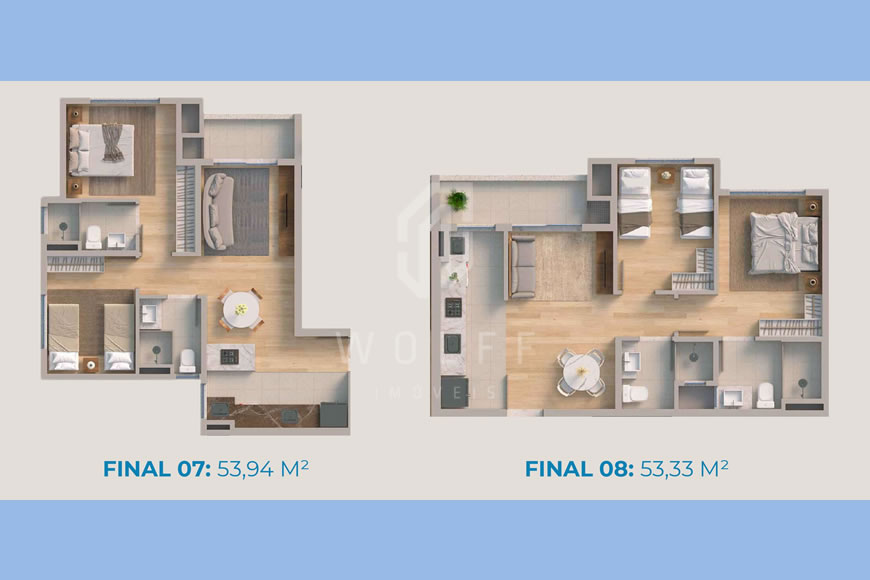 JD1410 - Apartamentos com Excelente Localização