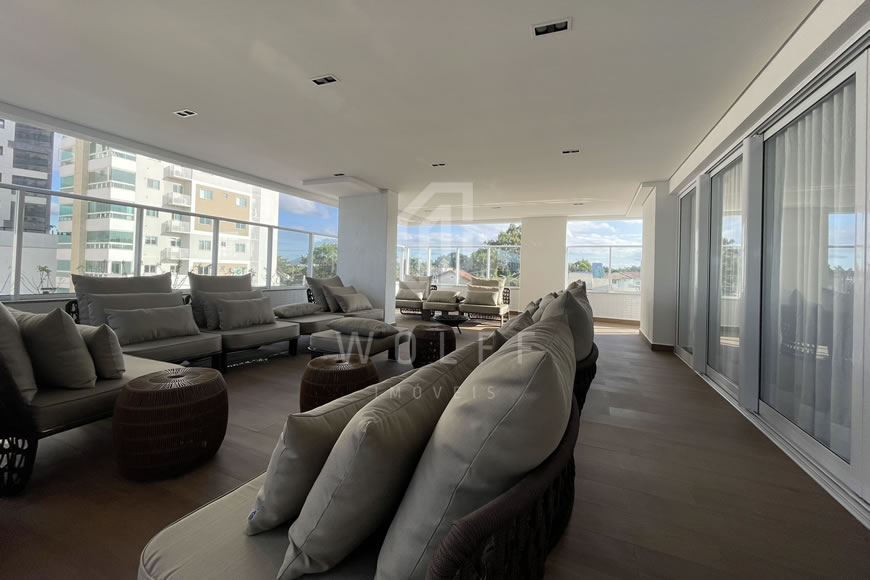 JD1420 - Ocean View - Apartamento com 03 suítes e linda vista mar