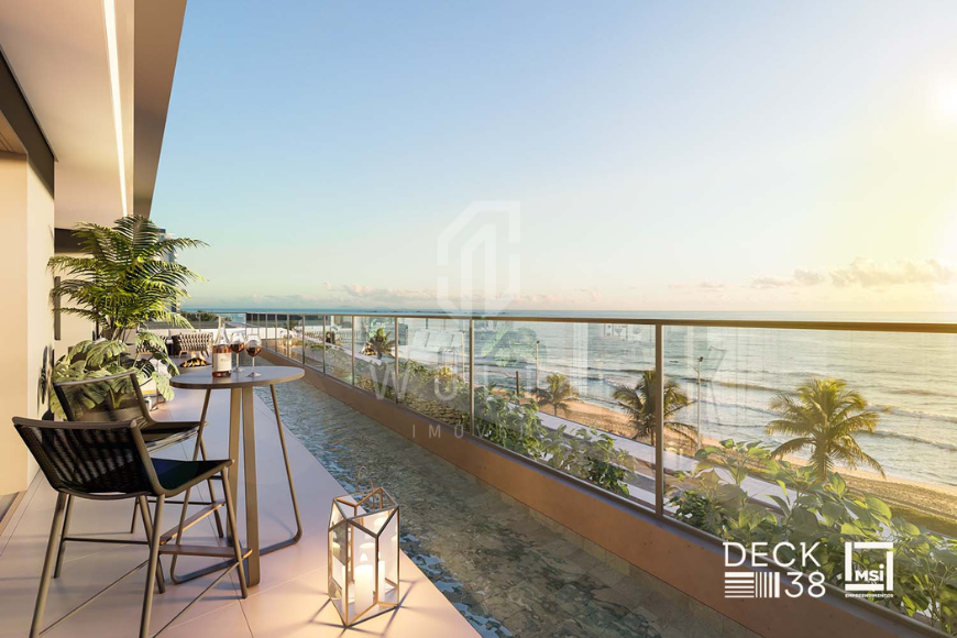 JD1423 - Apartamentos Frente Mar na Praia do Tabuleiro