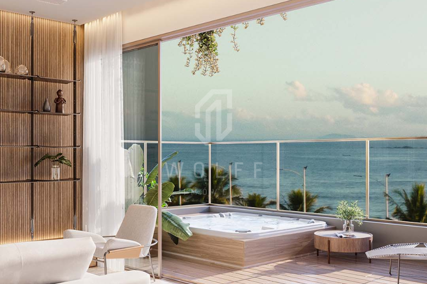 JD1423 - Deck 38 - Apartamentos Frente Mar na Praia do Tabuleiro