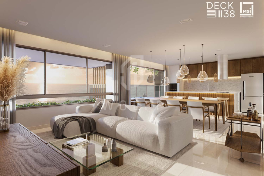 JD1423 - Deck 38 - Apartamentos Frente Mar na Praia do Tabuleiro