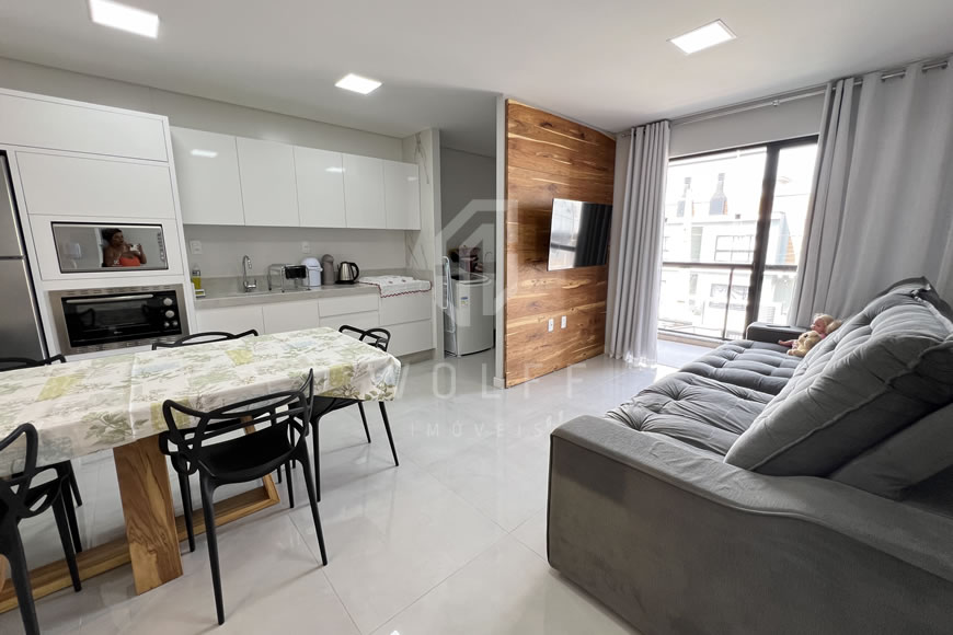 JD1424 - Apartamento Mobiliado a 380m da Praia