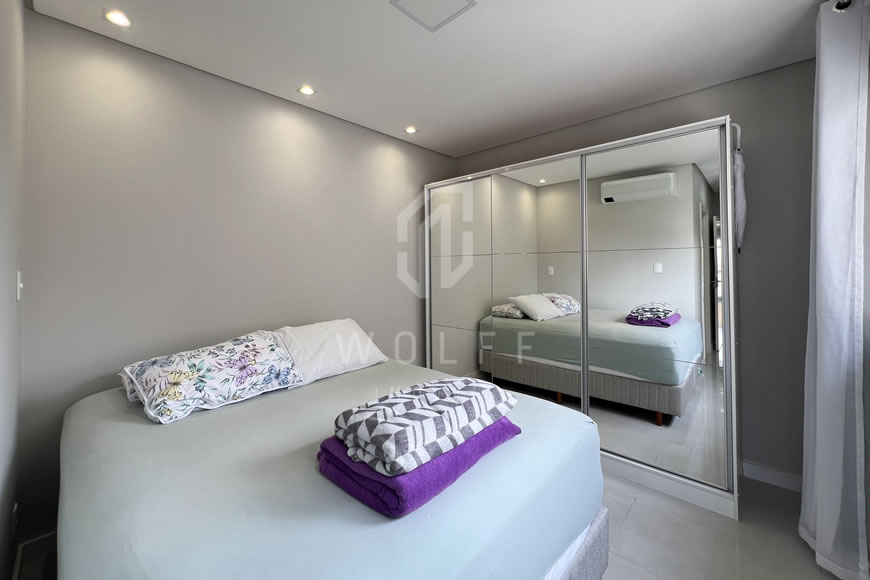 JD1424 - Apartamento Mobiliado a 380m da Praia