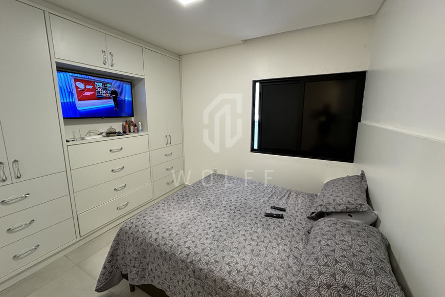 JD1428 - Apartamento Semi-mobiliado com Ótimo Padrão de Acabamento