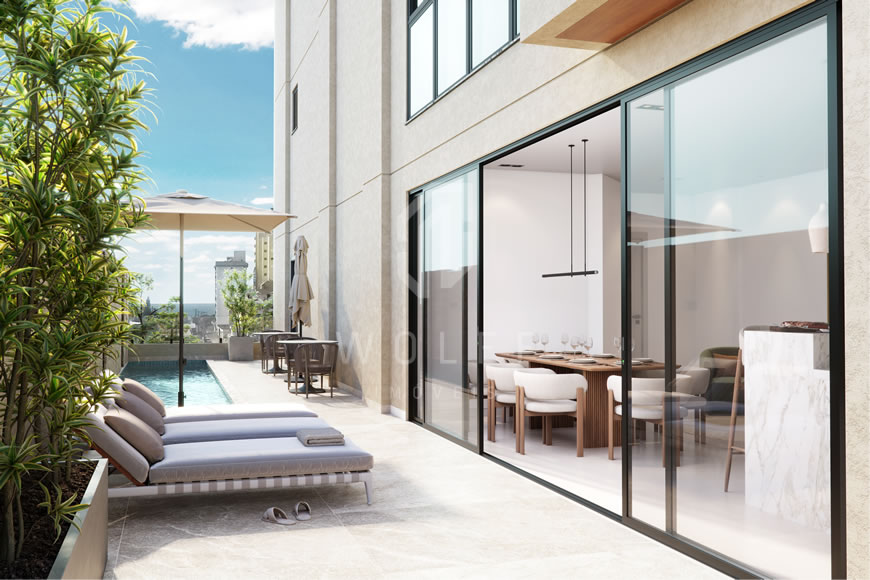 JD1429 - Apartamentos no Centro a 380 metros da praia