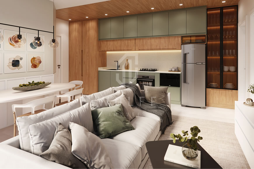 JD1429 - Apartamentos no Centro a 380 metros da praia