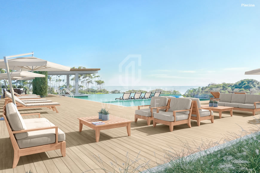 JD1431 - Pantai Home Club - Apartamento com Vista Mar 
