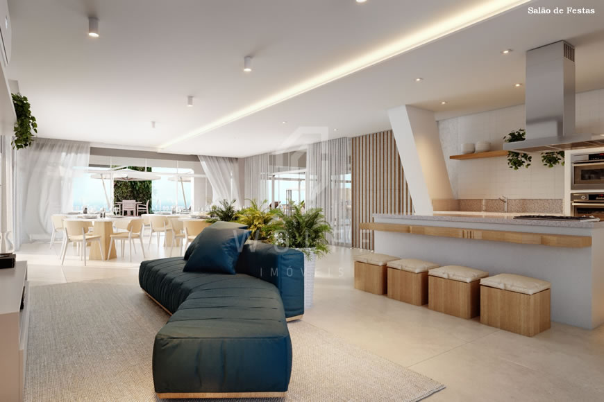 JD1431 - Pantai Home Club - Apartamento com Vista Mar 