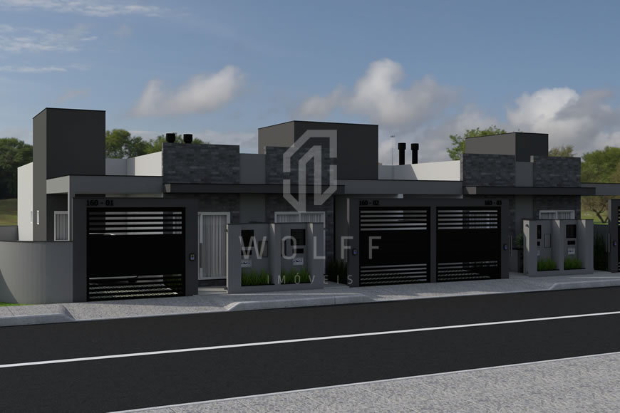 JD1432 - Casas Geminadas com 02 dormitórios