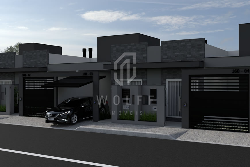 JD1432 - Casas Geminadas com 02 dormitórios