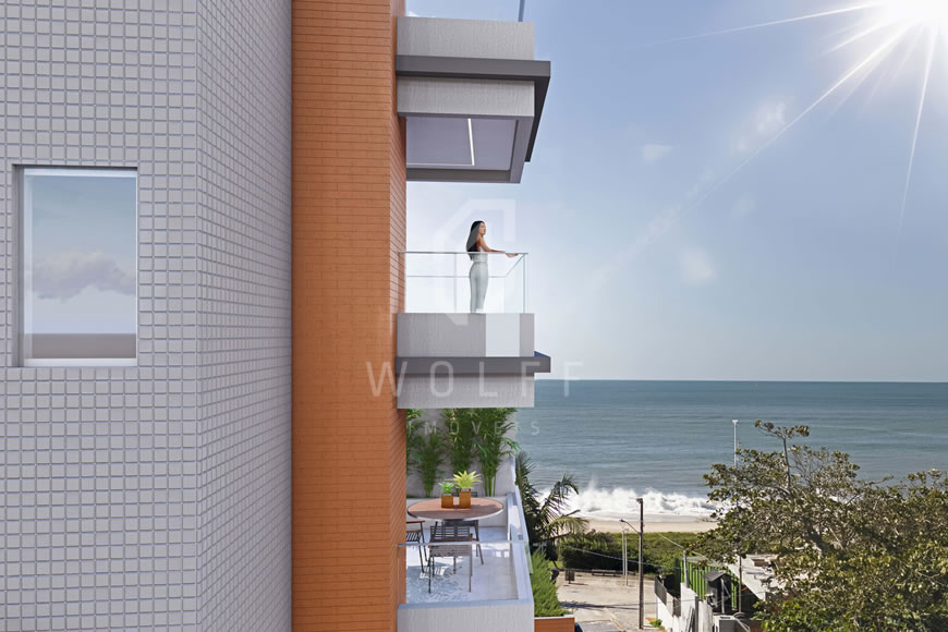 JD1433 - Apartamentos a 50m da Praia no Bairro Itacolomi