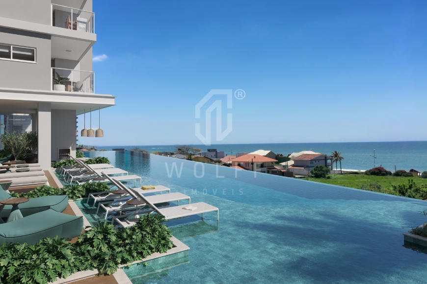 JD1438 - Apartamento com Deslumbrante Vista Mar