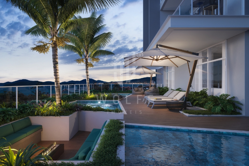 JD1438 - Apartamento com Deslumbrante Vista Mar