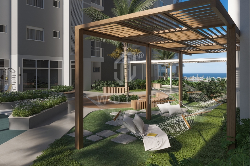 JD1438 - Apartamento com Deslumbrante Vista Mar