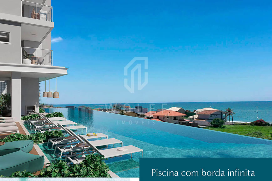 JD1438 - Apartamento com Deslumbrante Vista Mar