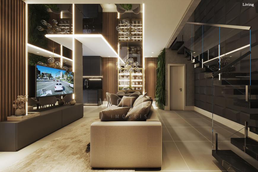 JD1443 - Sobrados Triplex com Vista Mar 