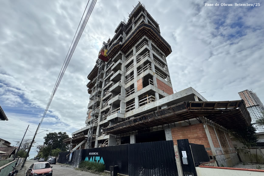 JD1446 - Residencial Malta - Apartamentos Próximo ao Mar