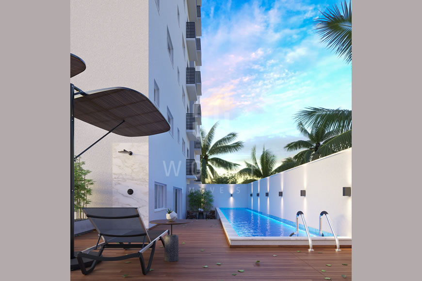 JD1446 - Residencial Malta - Apartamentos Próximo ao Mar