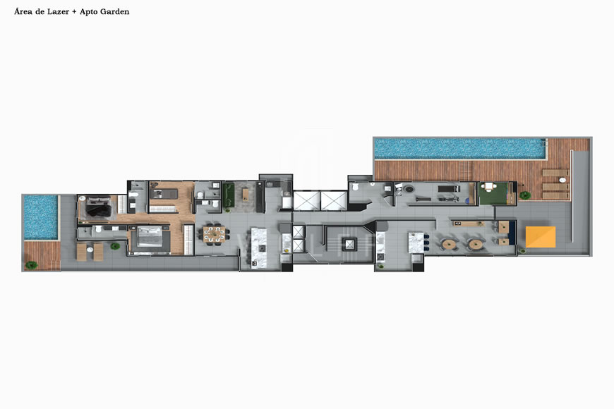 JD1446 - Residencial Malta - Apartamentos Próximo ao Mar