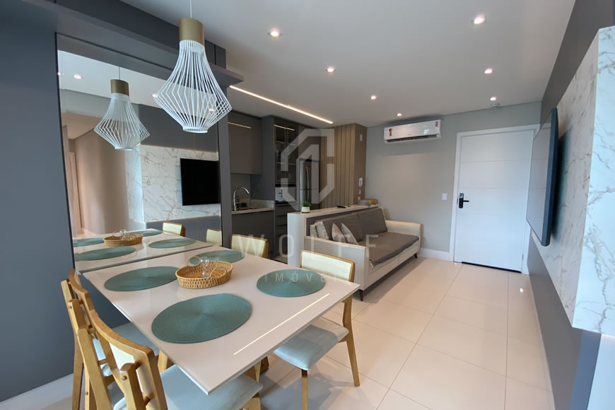 JD1463 - Apartamento Mobiliado com Linda Vista Mar