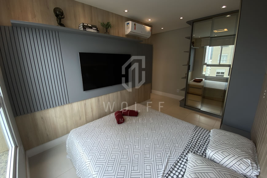 JD1463 - Apartamento Mobiliado com Linda Vista Mar