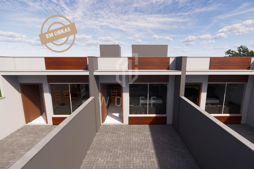 JD1468 - Casas Geminadas com 02 dormitórios