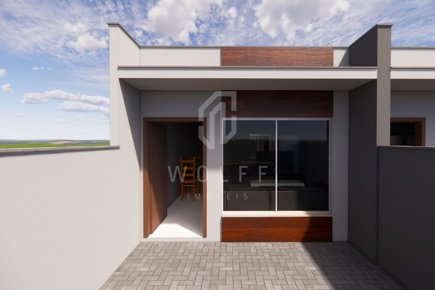 JD1468 - Casas Geminadas com 02 dormitórios