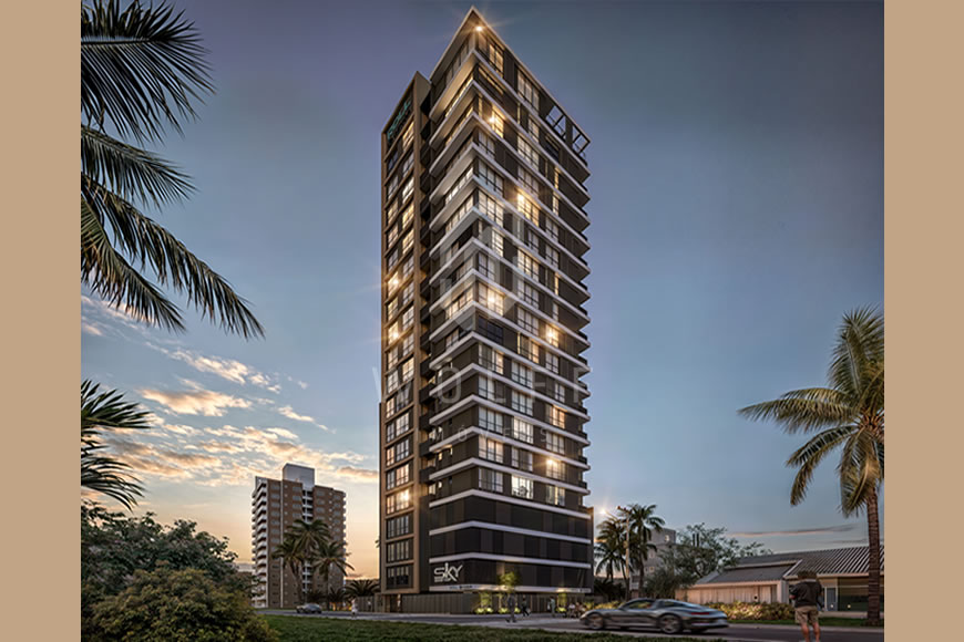 JD1473 - Sky Rooftop - Apartamentos a 230m da Praia
