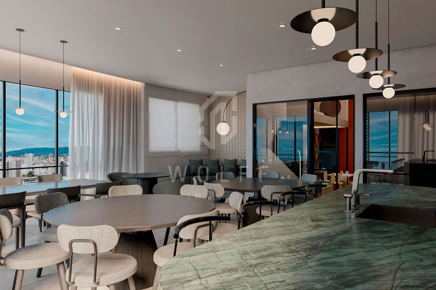 JD1473 - Sky Rooftop - Apartamentos a 230m da Praia