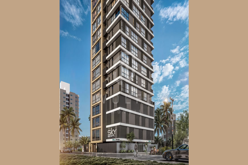 JD1473 - Sky Rooftop - Apartamentos a 230m da Praia