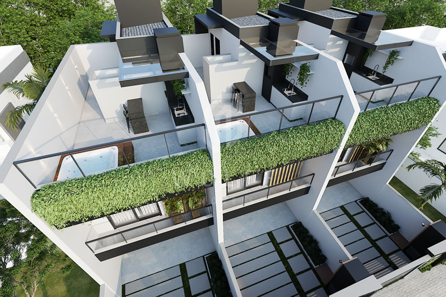 JD1477 - Sobrado Triplex com 03 dormitórios