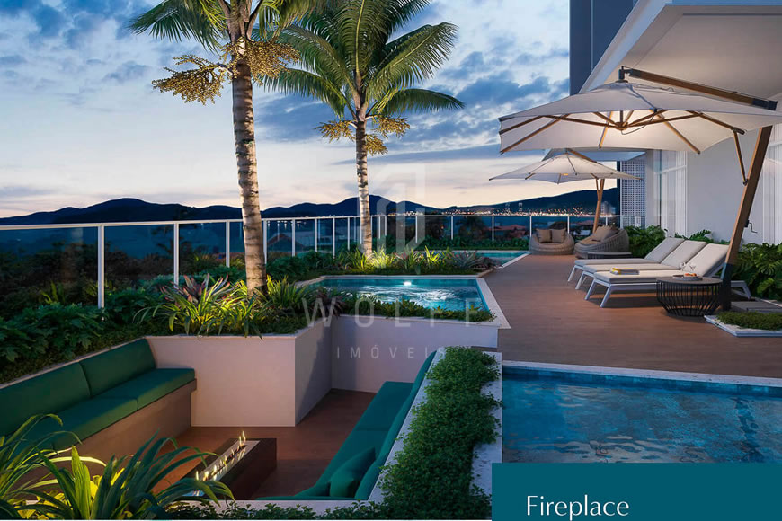 JD1479 - Ocean Park - Apartamento Sofisticado com Vista Mar