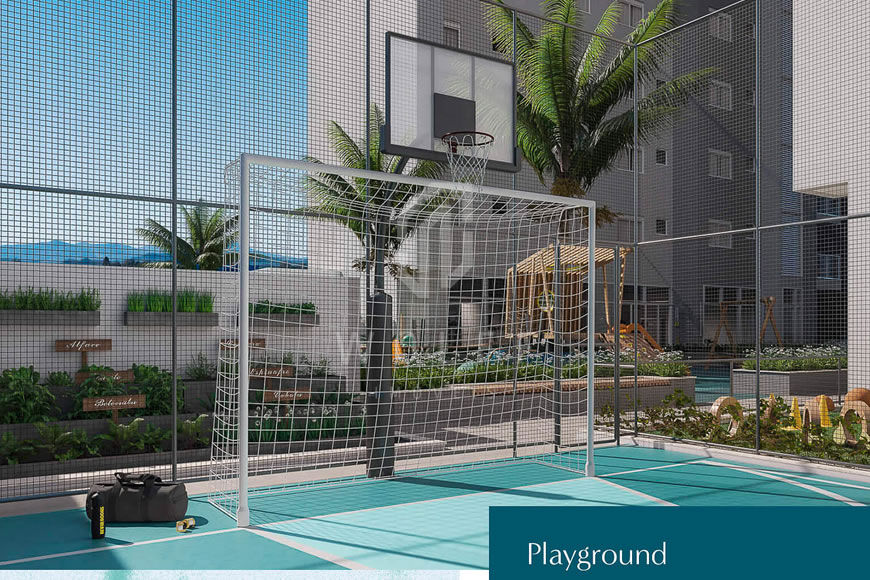 JD1479 - Ocean Park - Apartamento Sofisticado com Vista Mar